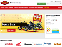 Tablet Screenshot of motoportrockanje.nl